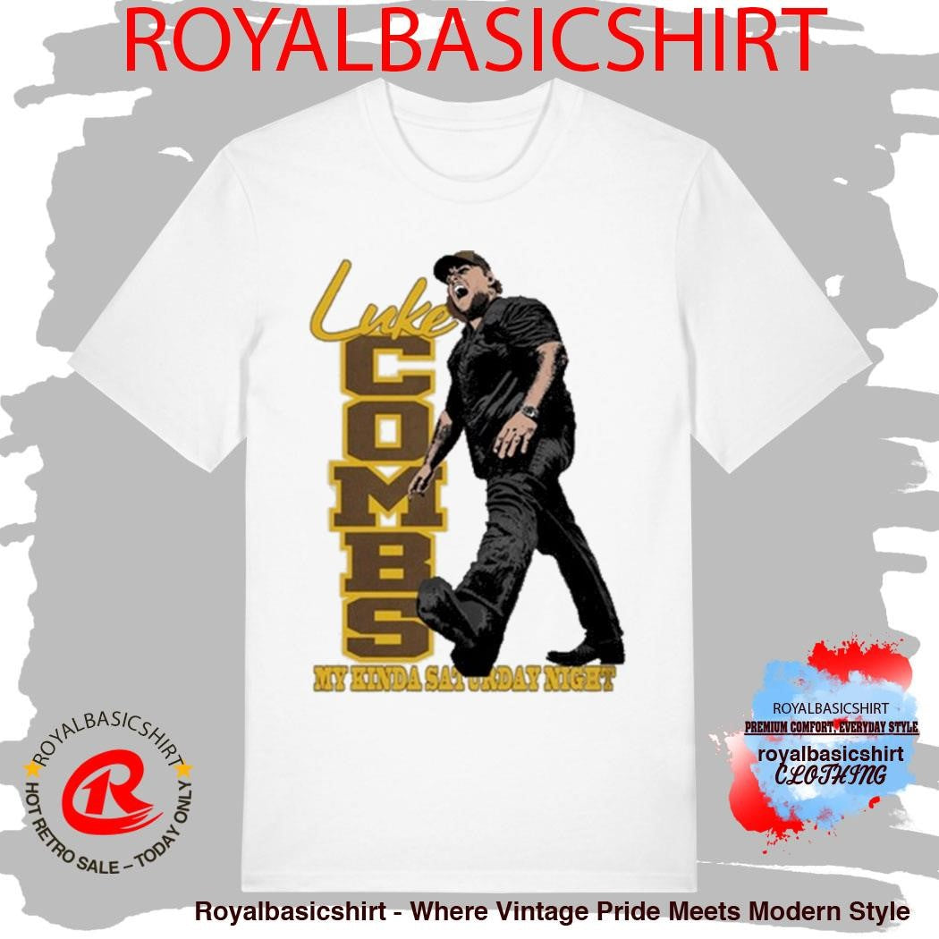 Luke Combs Merch My Kinda Saturday Night Tour 2026 Sideline T-Shirt