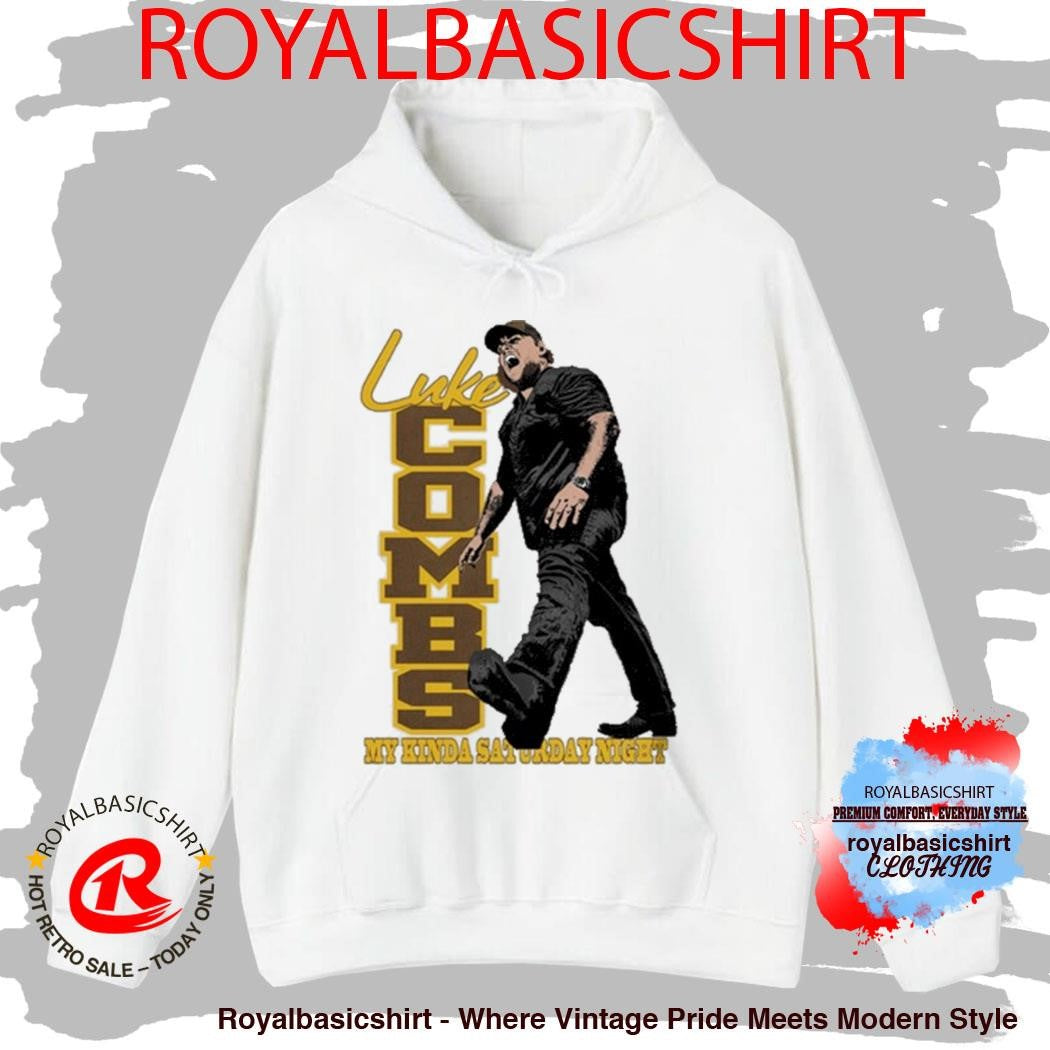 Luke Combs Merch My Kinda Saturday Night Tour 2026 Sideline T-Shirt