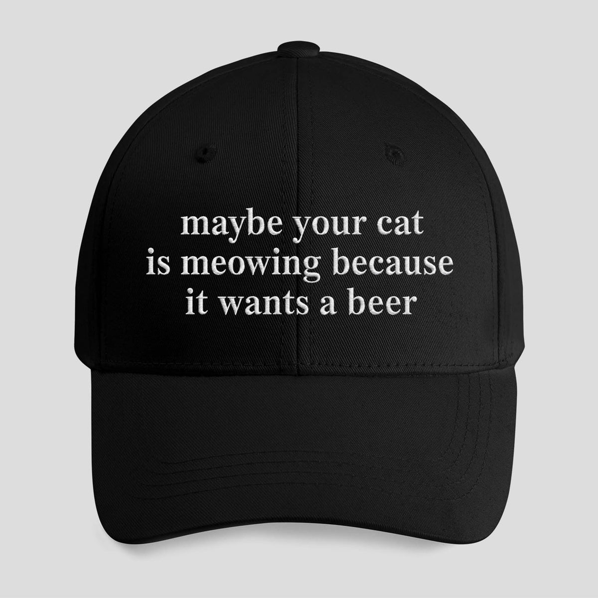 Maybe Your Cat Is Meowing Because It Wants A Beer Hat
