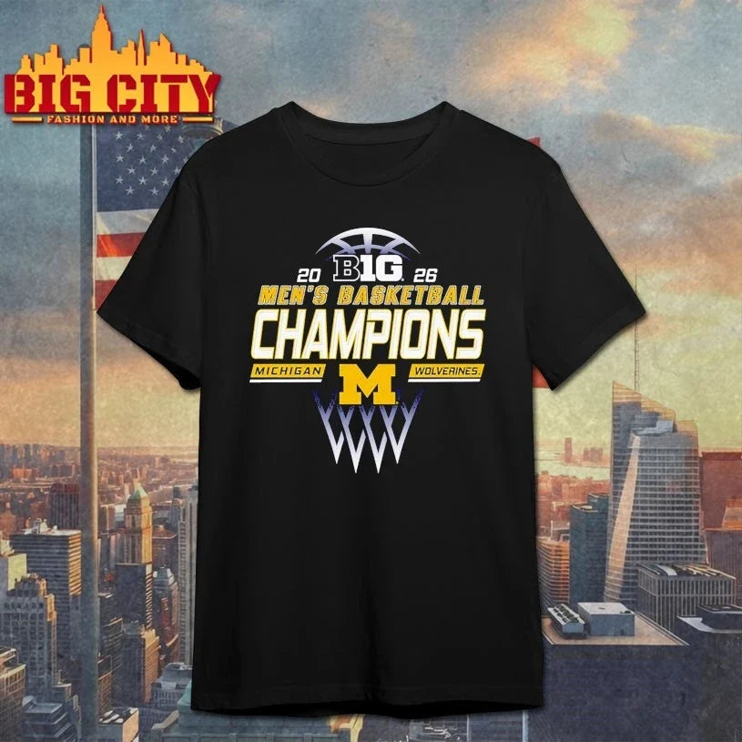 Michigan Wolverine 2026 BIG Men’s basketball Champions Unisex