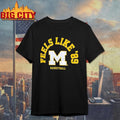 Michigan Wolverines men’s basketball Feels Like ’89 logo retro Shirt Unisex