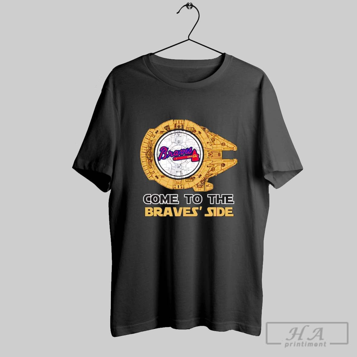 Millennium Falcon Come To The Atlanta Braves Side