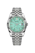 Mod Datejust Mosaic Tiffany Green