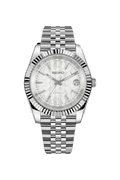 Mod Datejust Mosaic White