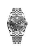 Mod Datejust Roman Silver