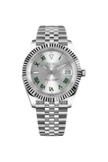 Mod Datejust Wimbledon Silver