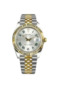 Mod Datejust Wimbledon Two-Tone Gold Silver