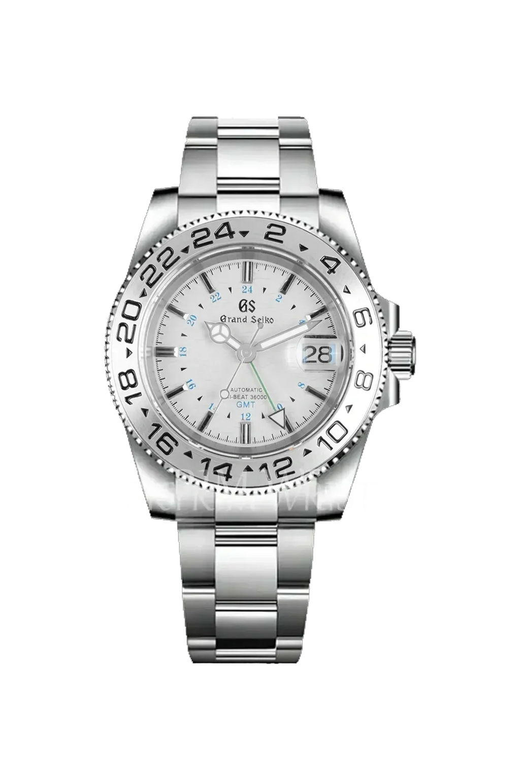 Mod GMT-Master II GS Silver White