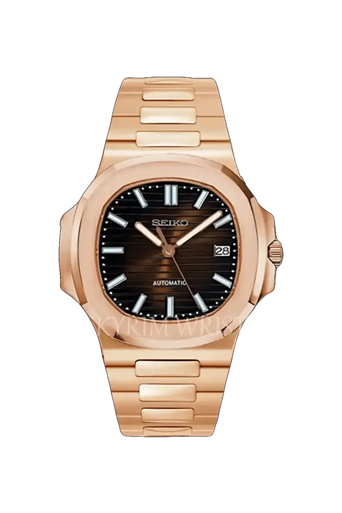 Mod Nautilus Rose Gold Brown