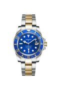 Mod Submariner Two-Tone Gold Blue