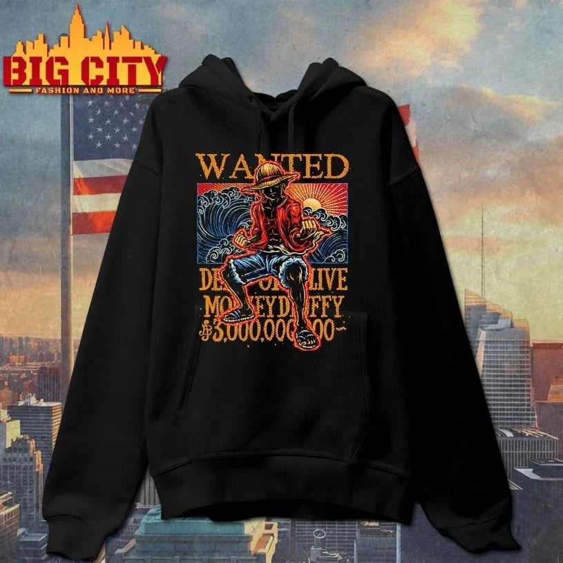 Monkey D. Luffy Wanted In The High Seas Unisex