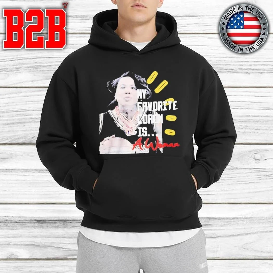 My favorite coach is a woman Shirt Unisex