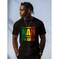 "NAH I'M GOOD" Colorful Printed Cotton Men's Graphic Men's Summer Clothing Made in USA