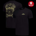 NASCAR Checkered Flag Sports Moonshine Lightning in a Bottle Two Sided Shirt Unisex