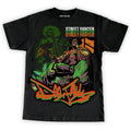 CAPCOM SF6 DEE JAY "OVERSIZED PRINT" SHIRT