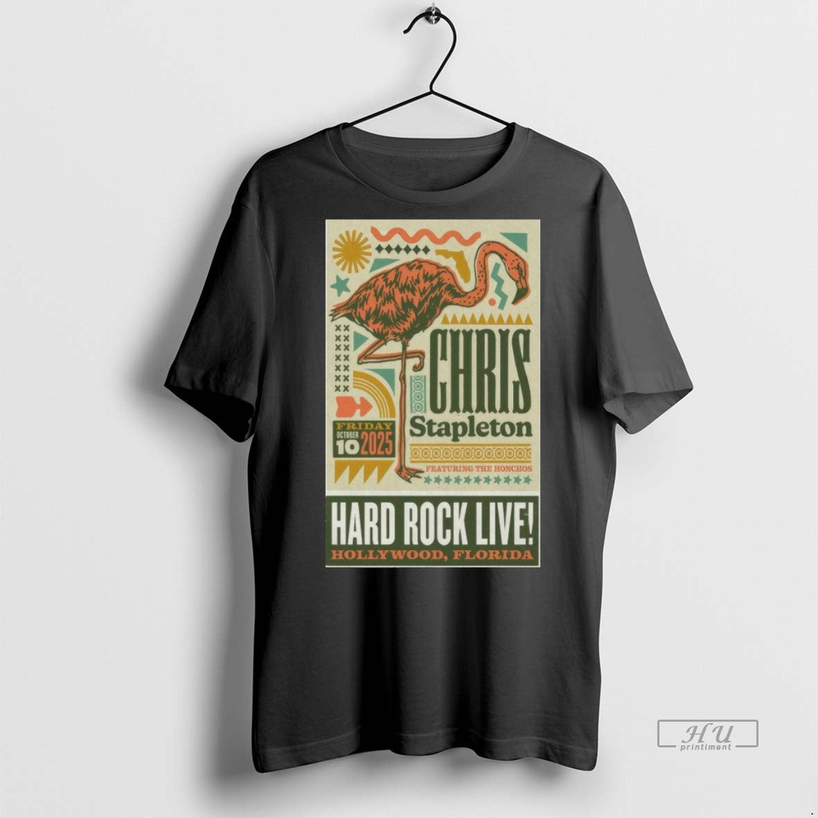 New Chris Stapleton October 10 2025 Hard Rock Live Shows Hollywood Fl Graphic