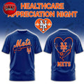 New York Mets x Healthcare Appreciation Night 2026 Celebration Two Sided Shirt Unisex
