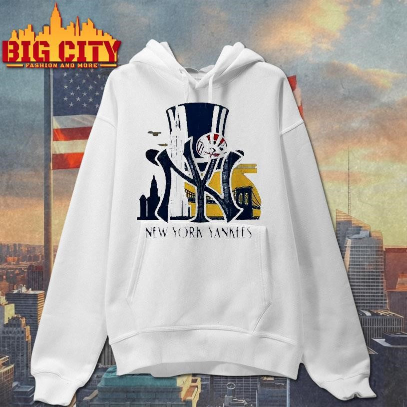 New York Yankees Uncle Sam hat skyline Shirt Unisex