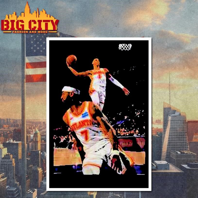 Nickeil Alexander-Walker x Jalen Johnson Slam Atlanta Hawks Shirt Unisex