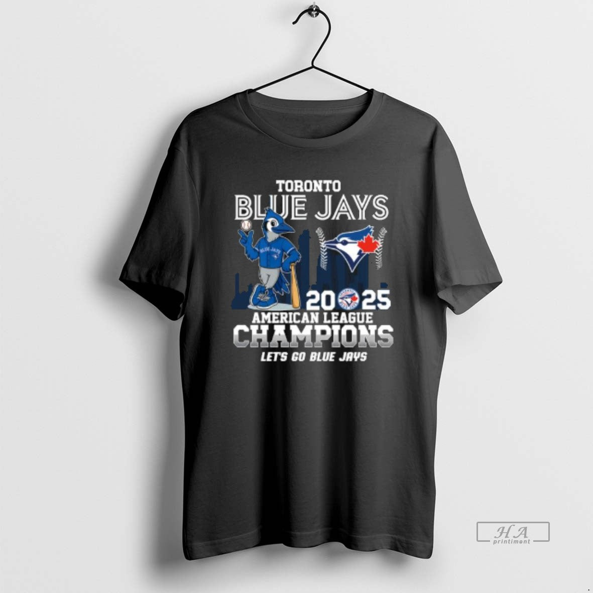 Official Ace Toronto Blue Jays 2025 American League Champions Lets Go Blue Jays