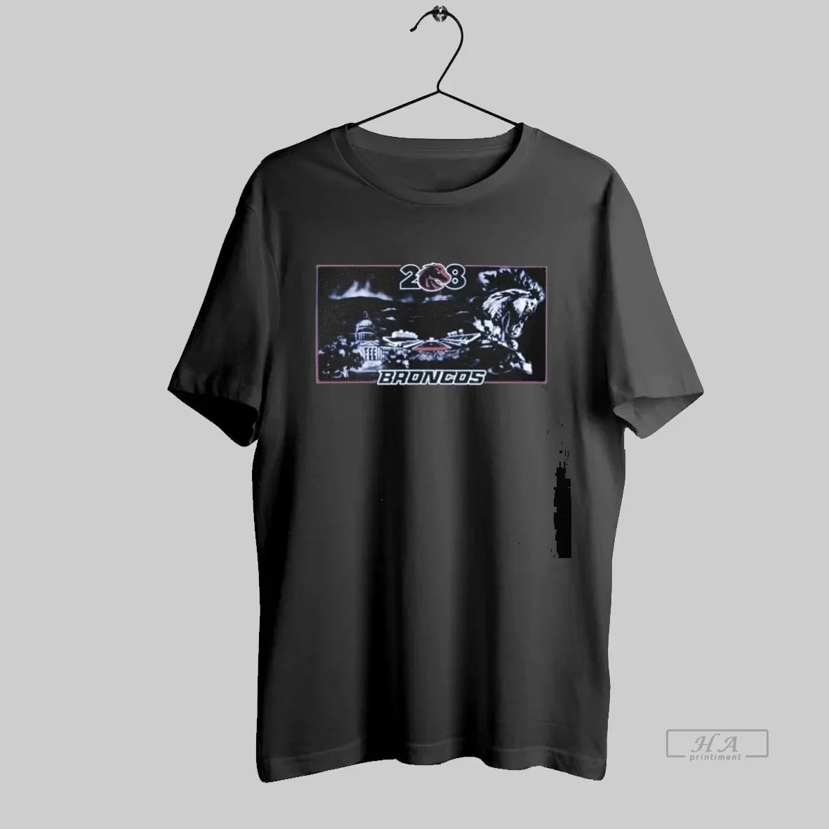 Official Boise State Broncos 208 Blue Print