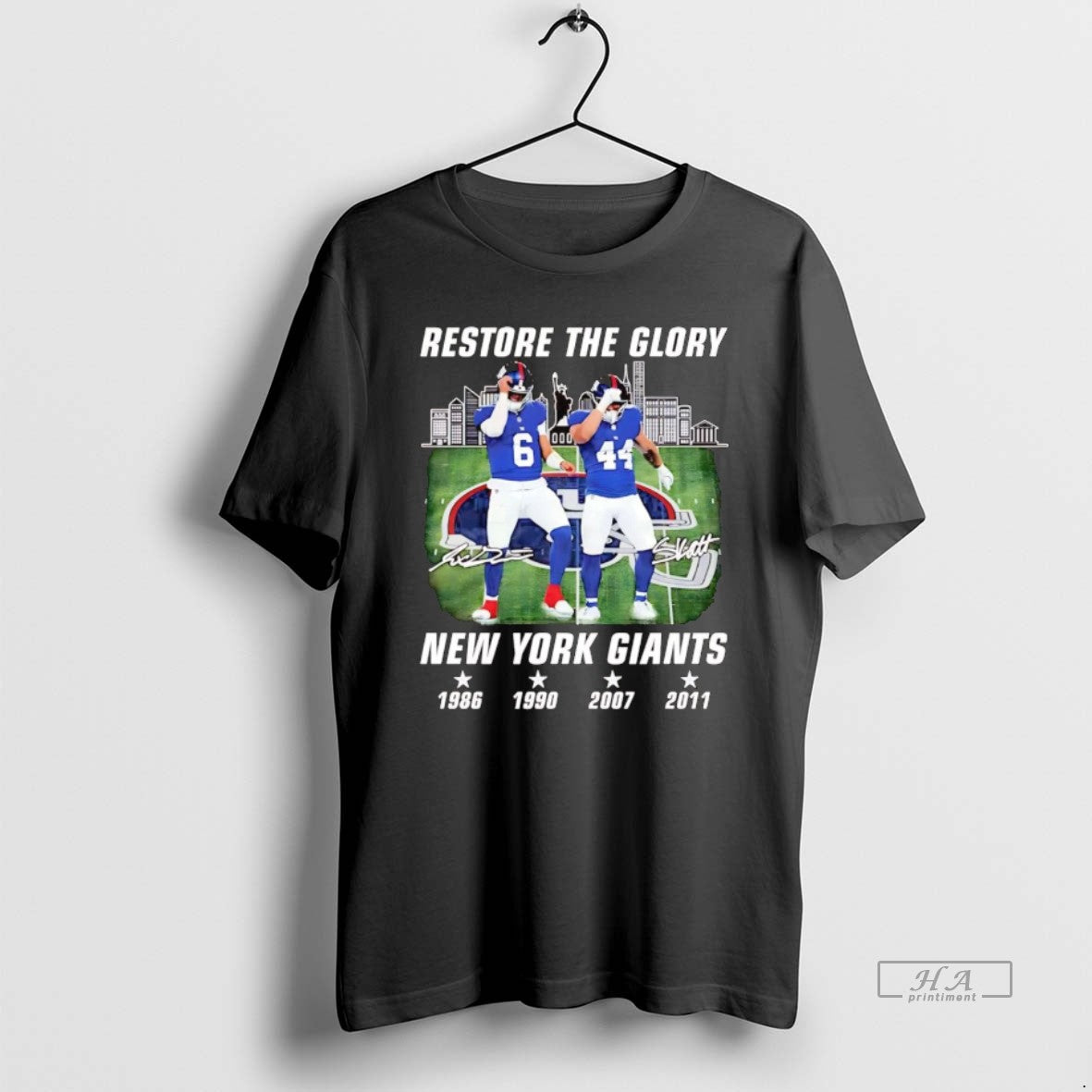 Official Cam Skattebo And Jaxson Dart Restore The Glory New York Giants