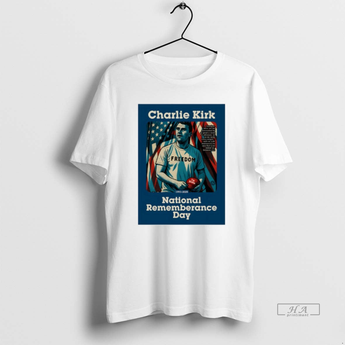 Official Charlie Kirk National Remembrance Day 1993 2025