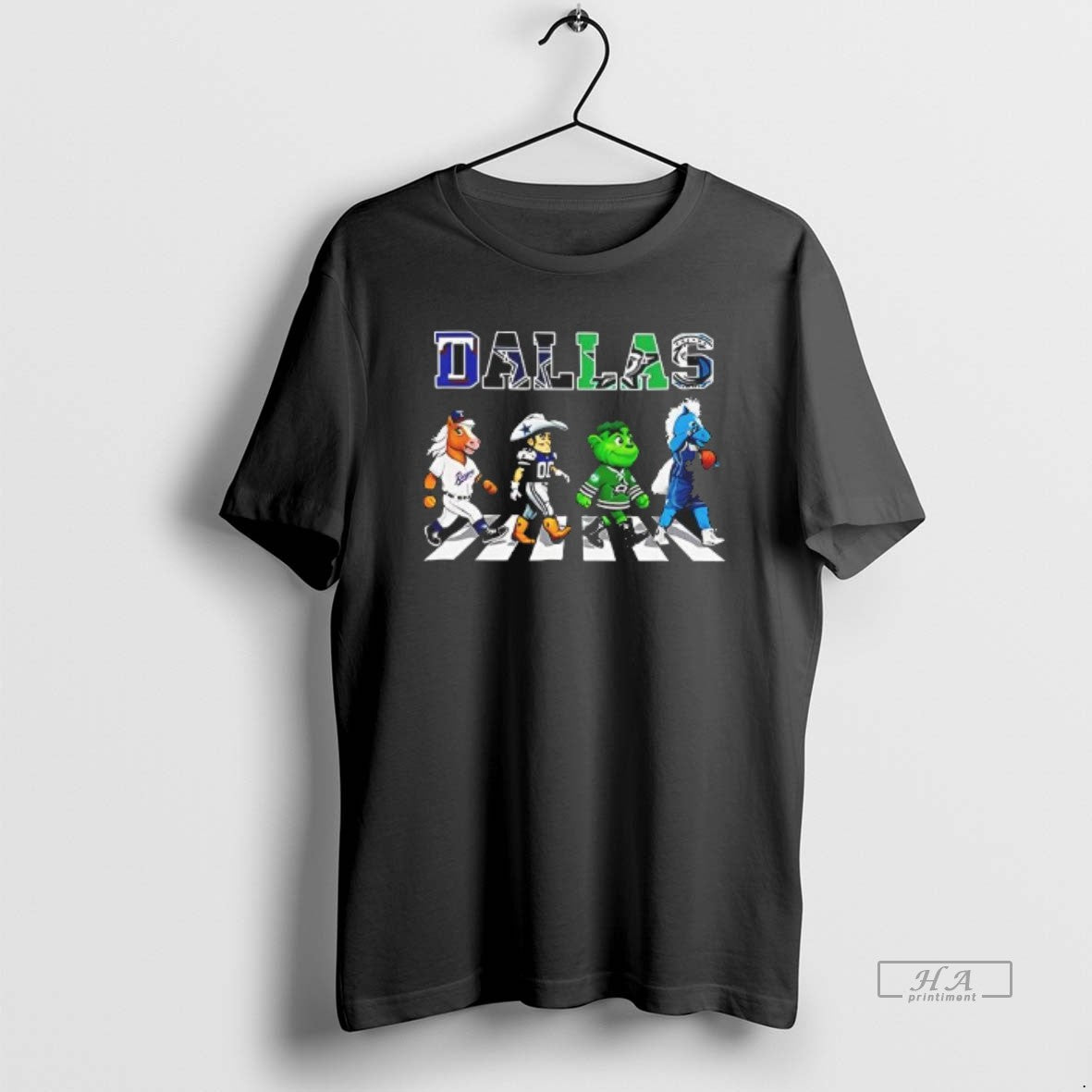Official Dallas Sports Team Mascot Abbey Road