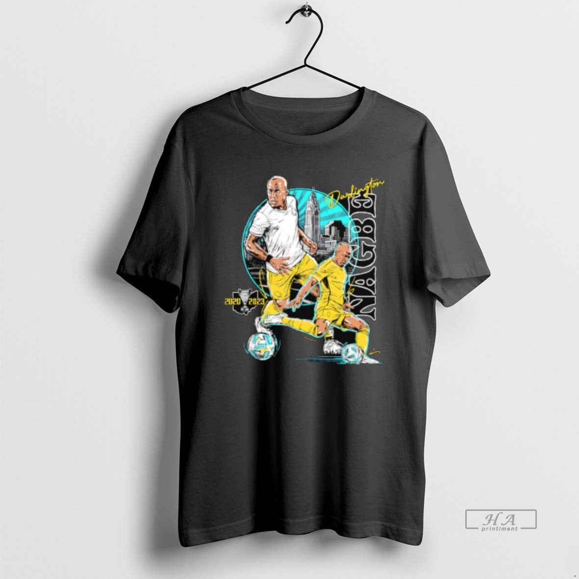 Official Darlington Nagbe Columbus Crew Caricature