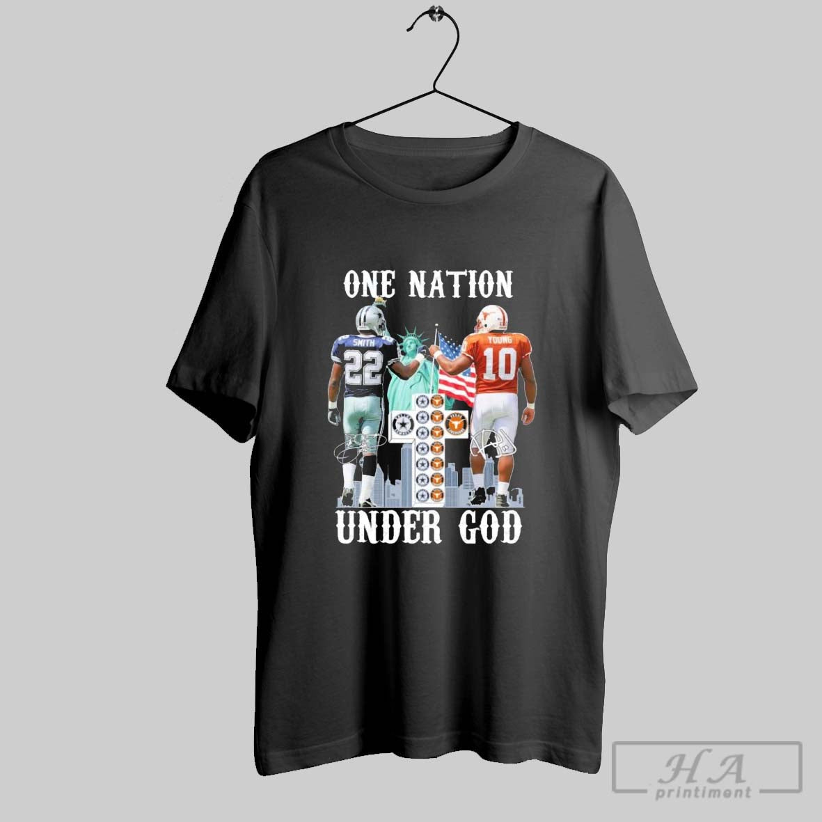 Official Emmitt Smith And Vince Young One Nation Under God