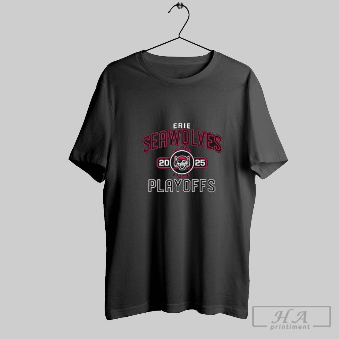 Official Erie Seawolves 2025 Eastern League Playoffs Collection Logo