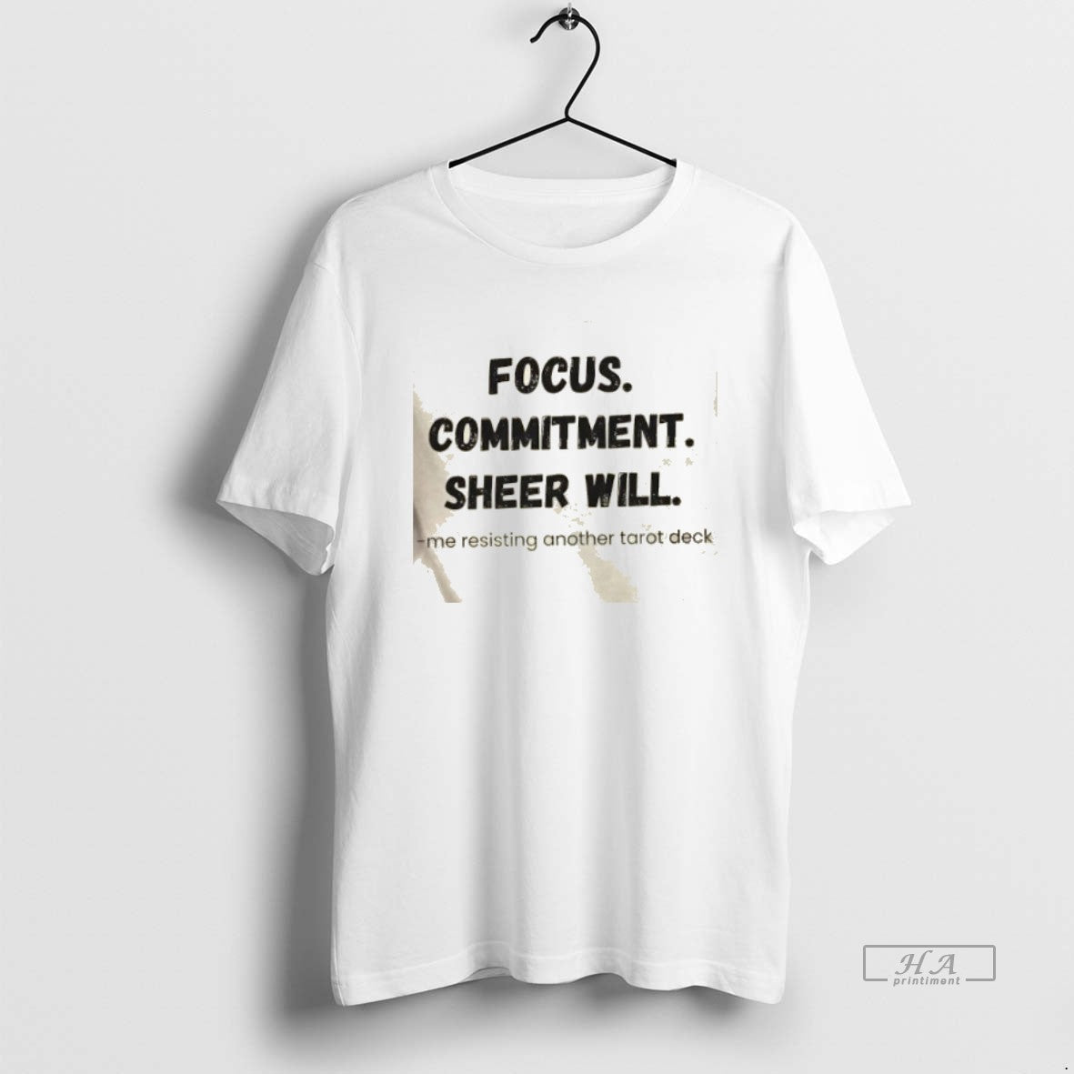 Official Focus Commitment Sheer Will Me Resisting Another Tarot Deck