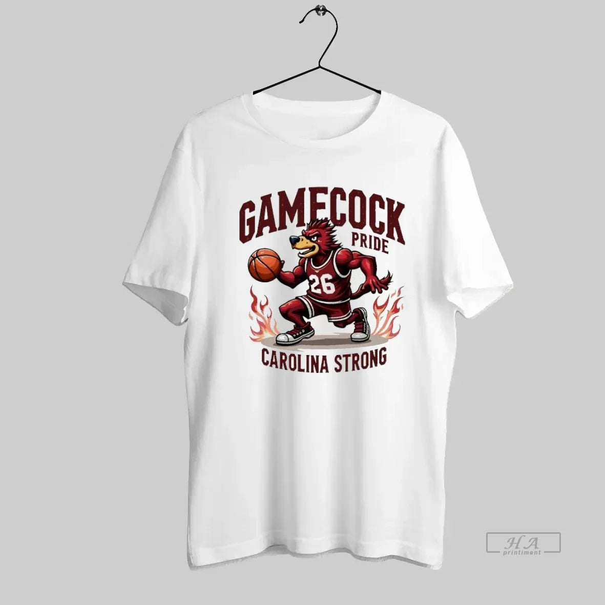 Official Gamecock Basketball Carolina Strong Pride Spirit Power Flames Victory Passion