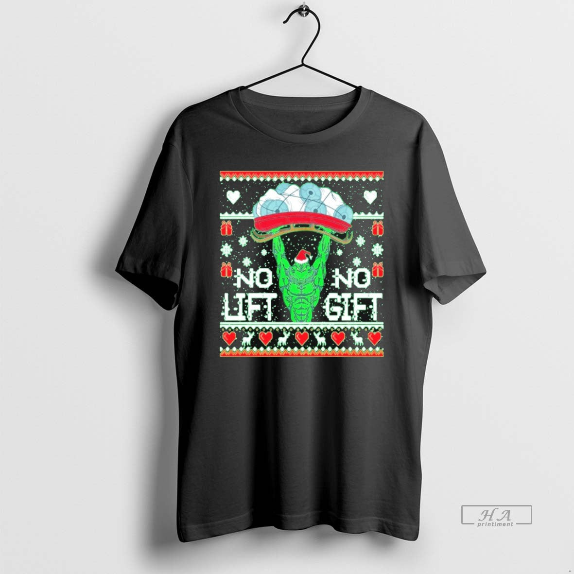 Official Grinch No Lift No Gift Christmas