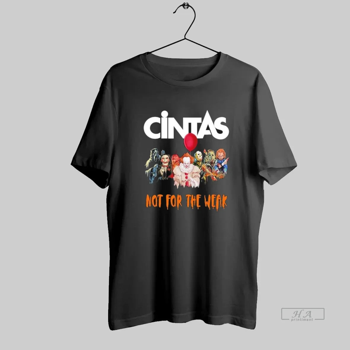 Official Horror Characters X Cintas Not For The Weak Halloween