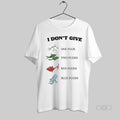 Official I Dont Give One Fucks Two Fucks Red Fucks Blue Fucks Fish