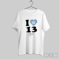 Official I Love 13 Kate Faasse North Carolina Tar Heels Signature