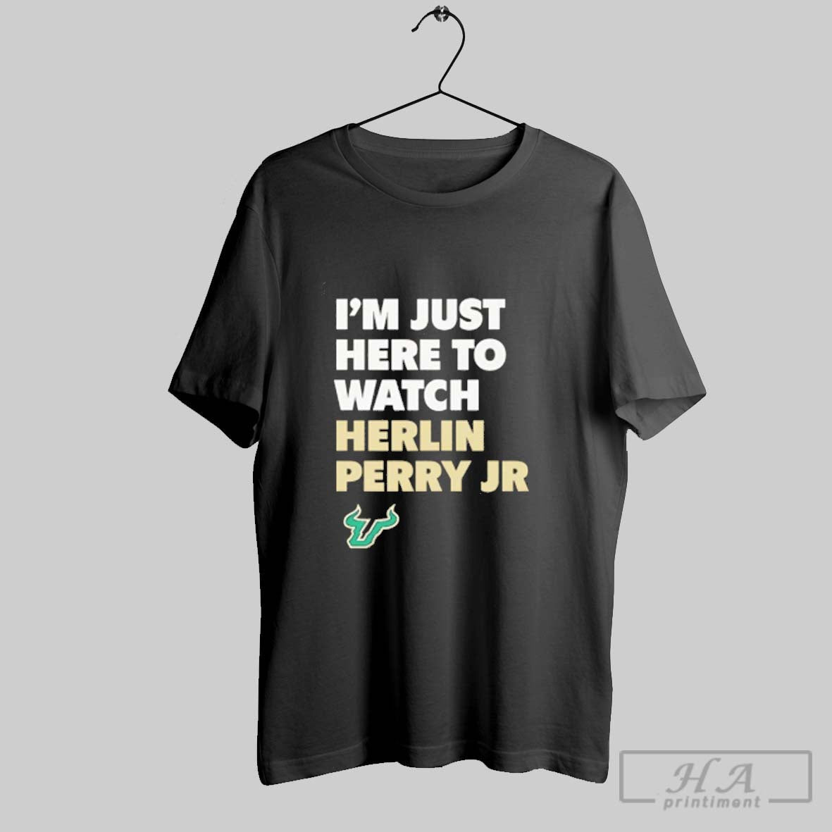 Official Im Just Here To Watch Herlin Perry Jr South Florida Bulls