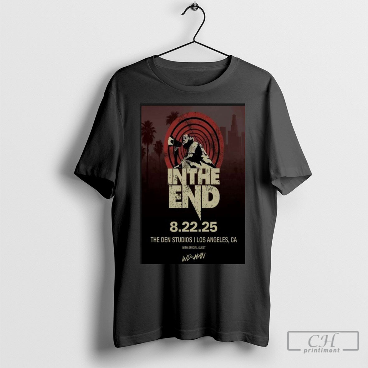 Official In The End Tour 2025 The Den Studios Los Angeles Ca T Shirts