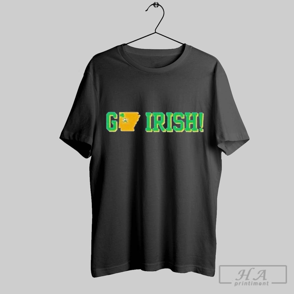 Official Irish Vs Razorbacks Game Day Go Irish T