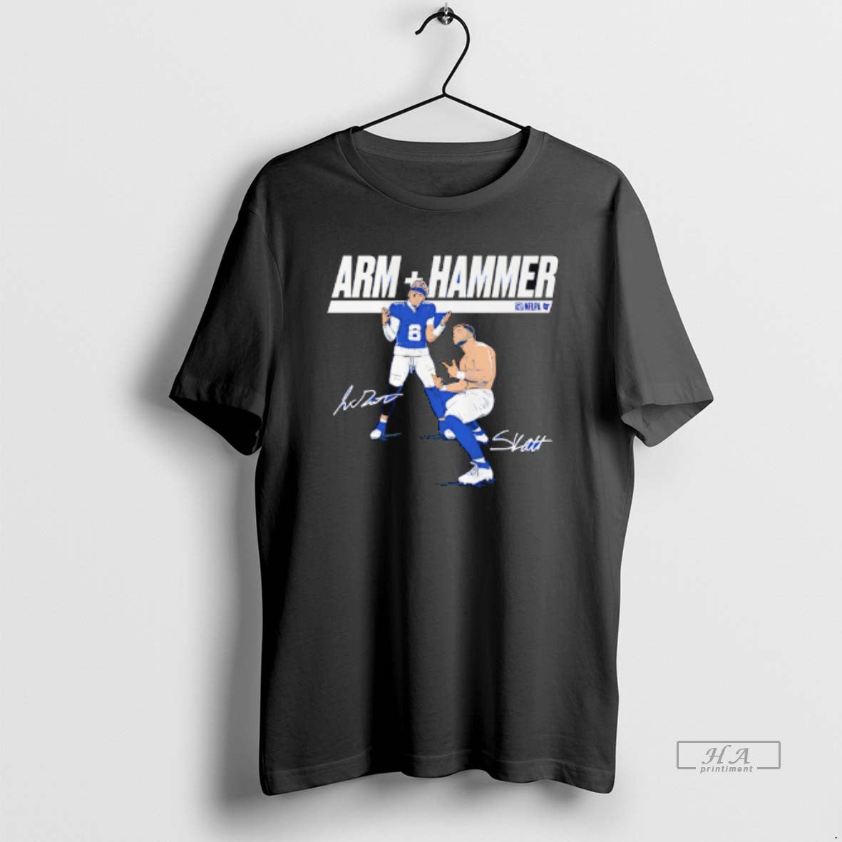 Official Jaxson Dart Cam Skattebo Arm Hammer Signatures