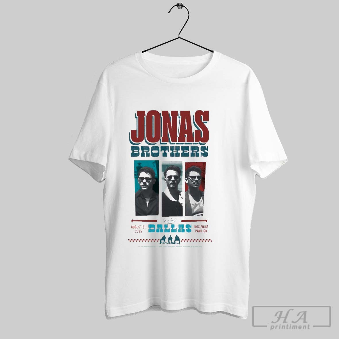 Official Jonas Brothers August 31 2025 Dos Equis Pavilion In Dallas Tx