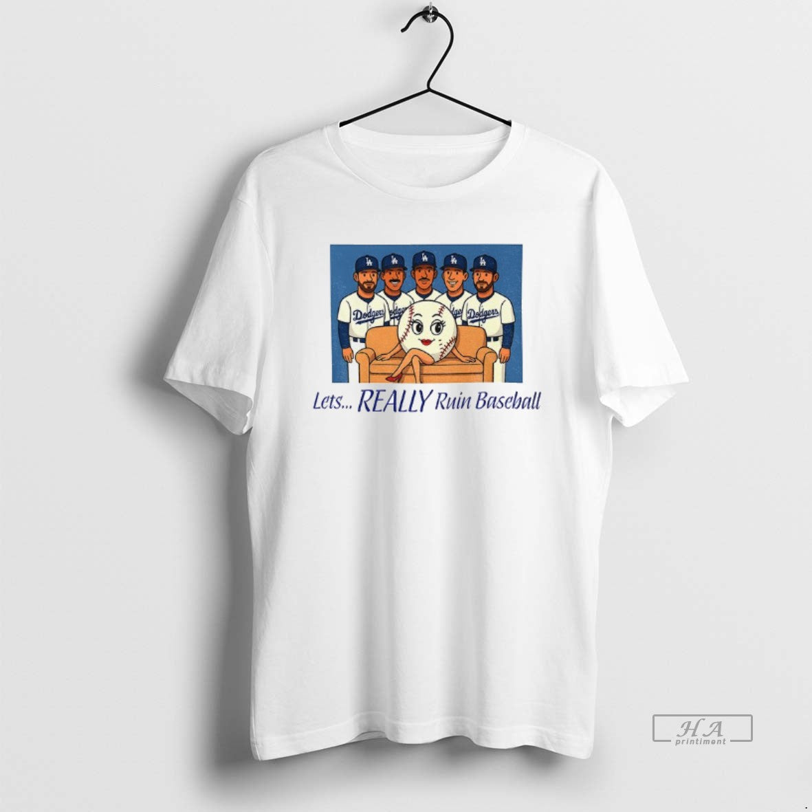 Official Los Angeles Dodgers Baseball Lets Really Ruin Baseball National League Champions