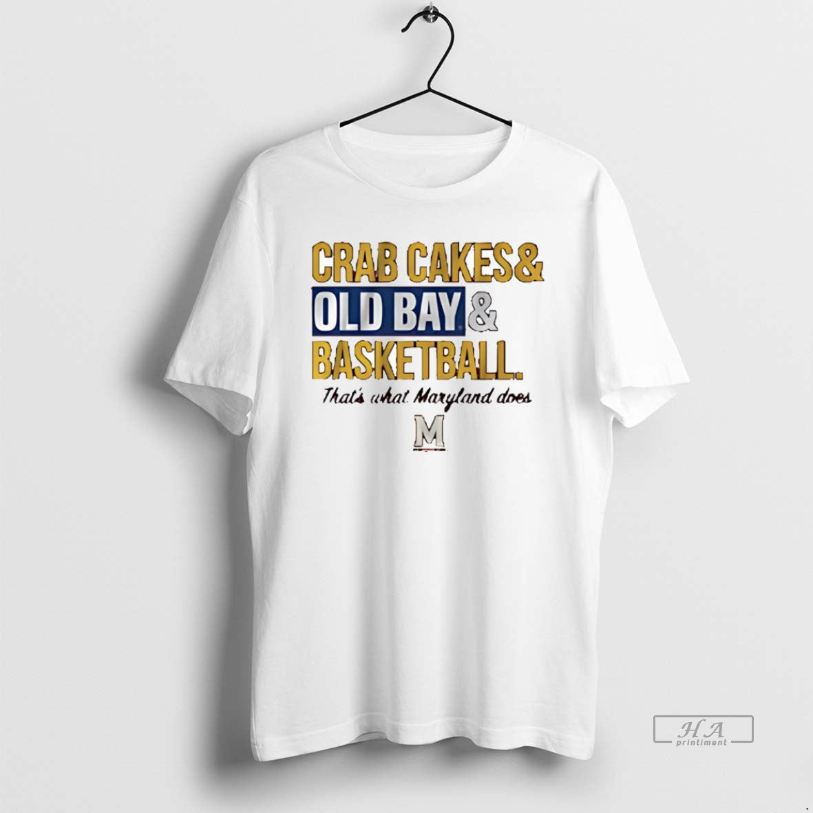 Official Maryland Terrapins Crab Cakes Old Bay Basketball