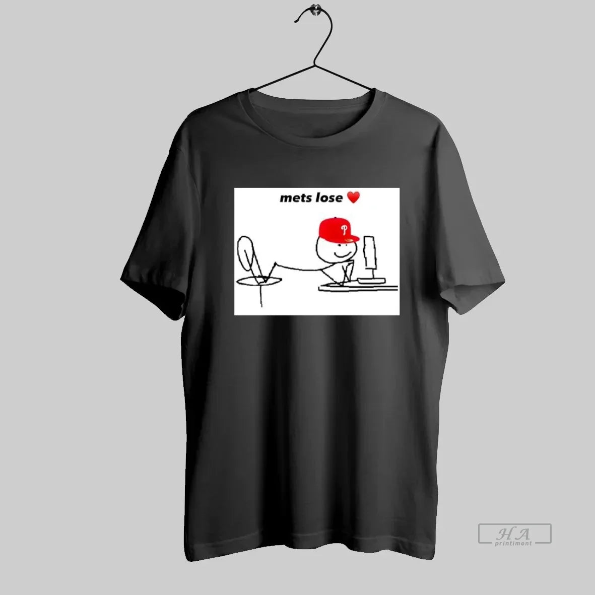 Official Mets Lose A Stick Figure With Red Cap