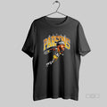 Official Micah Parsons Cartoon Football Player Signature Graphic