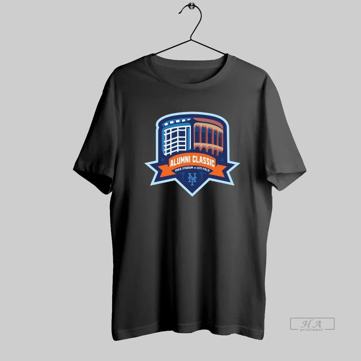 Official New York Mets Alumni Classic Shea Stadium Vs Citi Field Logo 2025