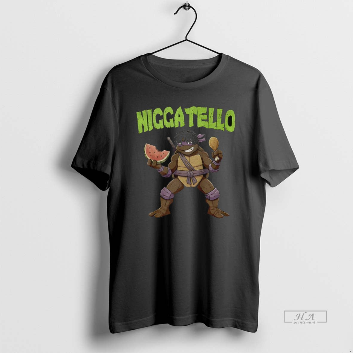 Official Niggatello Ninja Turtle Cartoon