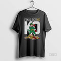 Official Notre Dame Fighting Irish Vs Usc Trojans Final Round Ko Mascot