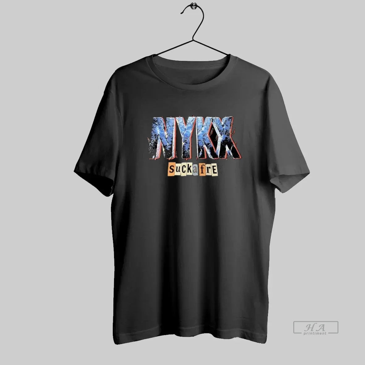 Official Nyxx Suckafree Typography Graphic